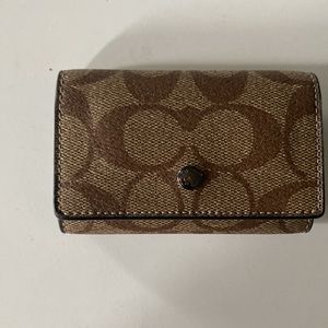 Coach 5 Ring Key Case